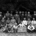 1931 reisje naar Gaasterland, Johannes Vos (17) achterste rij 4e van links