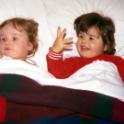1980 Marieke (2 jaar) en Meanne