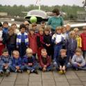 1984 Marieke, met de kleuterschool naar vliegveld Hilversum<br>1984 Marieke, met de kleuterschool naar vliegveld Hilversum