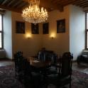 De voormalige slaapkamer van de slotheer in  de donjon